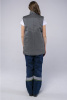 Жилет утепленный Универсальный (Смесовая, 210), темно-серый (ЧЗ)